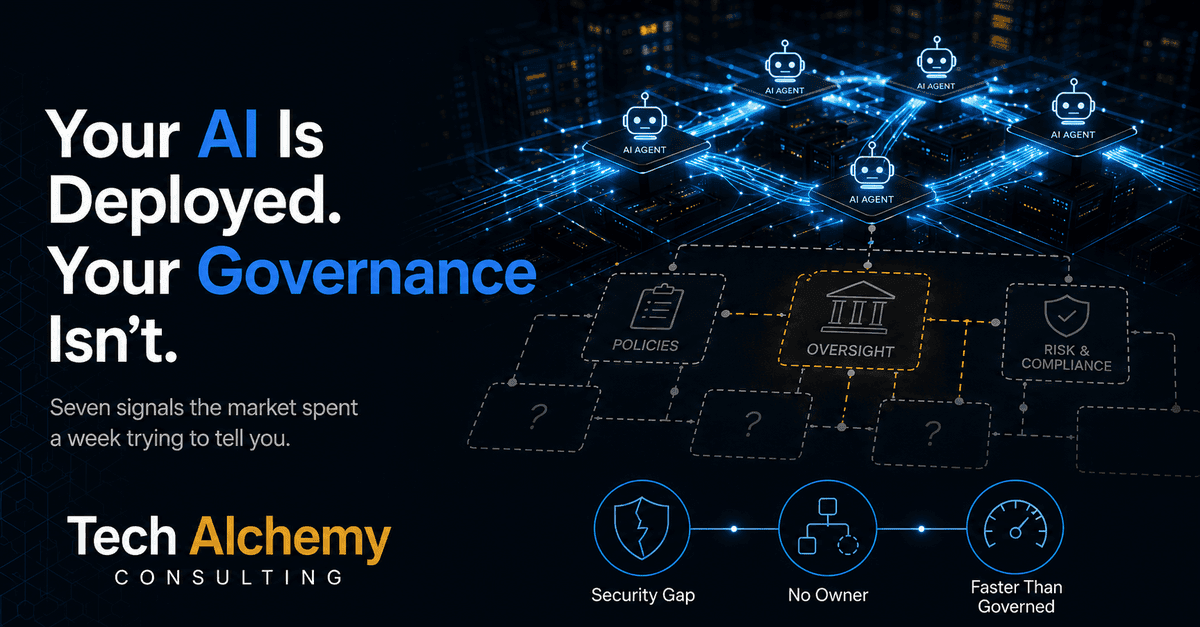 Your AI Is Deployed. Your Governance Isn't.