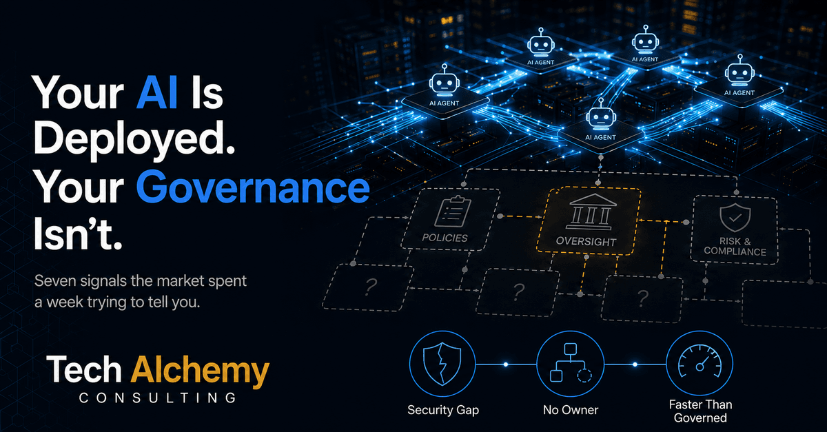 Your AI Is Deployed. Your Governance Isn't.